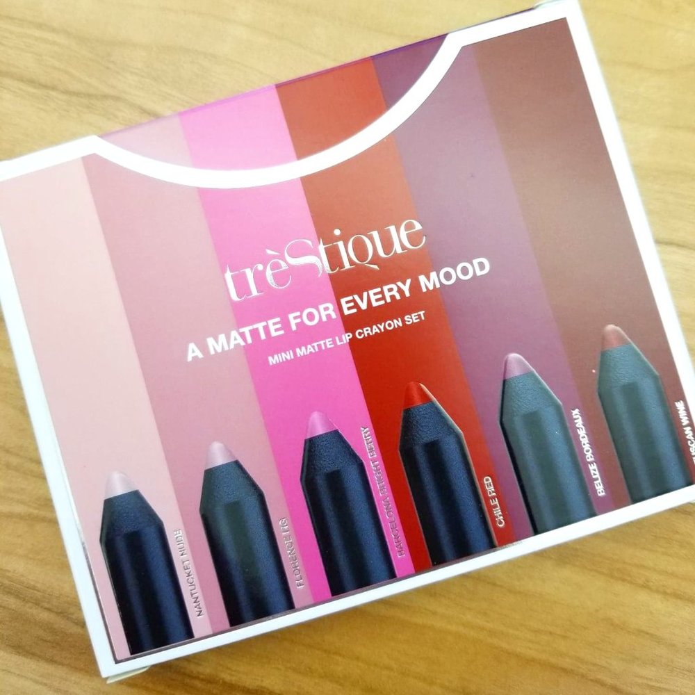 Trestique Mini Matte Lip Crayon Set